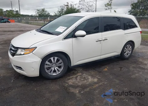 2016 Honda Odyssey Se from USA, damaged, VIN 5FNRL5H36GB055199